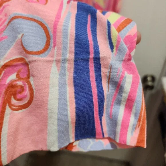 Lilly Pulitzer Womens Georgia May Palazzo Pull-On Stretch Pants Reef Retreat XXS - Picture 9 of 16